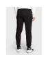 47 Brand Pantaloni trening Imprint Burnside BB017PEMIBP548256JK Negru Regular Fit - Pled.ro