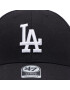 47 Brand Șapcă MLB Los Angeles Dodgers B-MVPSP12WBP Negru - Pled.ro