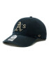 47 Brand Șapcă MLB Oakland Athletics Ballpark Camo 47 CLEAN UP B-BPCAM18GWS-BK Negru - Pled.ro