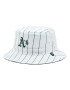 47 Brand Șapcă MLB Oakland Athletics Pinstriped '47 BUCKET B-PINSD18PTF-DG Verde - Pled.ro