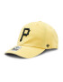 47 Brand Șapcă MLB Pittsburgh Pirates Double Under '47 CLEAN UP BAS-DBLUN920GWS-MZ06 Galben - Pled.ro