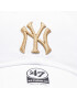 47 Brand Șapcă New York Yankees MLB Clean Up B-NLRGW17GWS Alb - Pled.ro