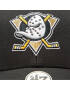 47 Brand Șapcă NHL Anaheim Ducks Ballpark Snap 47 MVP H-BLPMS25WBP-BKA Negru - Pled.ro