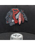 47 Brand Șapcă NHL Chicago Blackhawks Sure Shot Snapback '47 MVP HVIN-SUMVP04WBP-BK94 Negru - Pled.ro