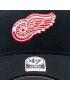 47 Brand Șapcă NHL Detroit Red Wings '47 MVP H-MVP05WBV-BKA Negru - Pled.ro