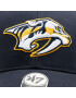 47 Brand Șapcă NHL Nashville Predators Branson '47 MVP H-BRANS30CTP-NY Bleumarin - Pled.ro