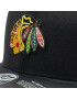 47 Brand Șapcă Nhl Chicago Blackhawks H-CLZOE04WBP-BKB Negru - Pled.ro