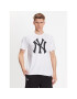 47 Brand Tricou MLB New York Yankees Imprint 47 Echo Tee BB017TEMIME544103WW Alb Regular Fit - Pled.ro