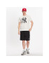 47 Brand Tricou MLB New York Yankees Imprint 47 Echo Tee BB017TEMIME544104CL Écru Regular Fit - Pled.ro