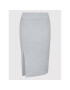 4F Fustă tip creion H4L22-SPUD011 Gri Slim Fit - Pled.ro