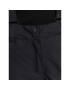 4F Pantaloni de schi H4Z22-SPDN001 Negru Relaxed Fit - Pled.ro