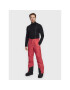 4F Pantaloni de schi H4Z22-SPMN001 Roșu Regular Fit - Pled.ro