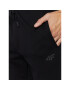 4F Pantaloni trening H4Z22-SPMD351 Negru Regular Fit - Pled.ro