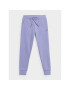 4F Pantaloni trening JAW23TTROF515 Albastru Regular Fit - Pled.ro