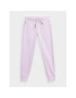 4F Pantaloni trening JAW23TTROF515 Violet Regular Fit - Pled.ro