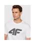 4F Tricou H4L22-TSM353 Alb Regular Fit - Pled.ro