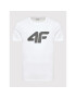 4F Tricou H4L22-TSM353 Alb Regular Fit - Pled.ro