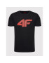 4F Tricou H4L22-TSM353 Negru Regular Fit - Pled.ro