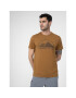 4F Tricou SS23TTSHM484 Bej Regular Fit - Pled.ro