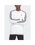 adidas Bluză Adicolor Classics 3-Stripes Crew Sweatshirt IA4862 Alb Regular Fit - Pled.ro