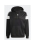 adidas Bluză Adicolor Classics Cut Line Hoodie HS2065 Negru Loose Fit - Pled.ro