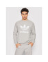 adidas Bluză adicolor Classics Trefoil Crewneck H06650 Gri Regular Fit - Pled.ro