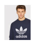 adidas Bluză adicolor Classics Trefoil HE9490 Bleumarin Regular Fit - Pled.ro