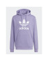 adidas Bluză Adicolor Classics Trefoil Hoodie IA4881 Violet Regular Fit - Pled.ro