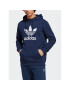 adidas Bluză adicolor Classics Trefoil Hoodie IA4886 Bleumarin Regular Fit - Pled.ro