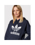 adidas Bluză adicolor Trefoil HE6951 Bleumarin Regular Fit - Pled.ro