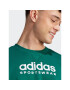 adidas Bluză All SZN Fleece Graphic IJ9440 Verde Loose Fit - Pled.ro