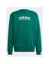 adidas Bluză All SZN Fleece Graphic IJ9440 Verde Loose Fit - Pled.ro