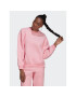 adidas Bluză Cozy Loungewear Sweatshirt HL9128 Roz Loose Fit - Pled.ro