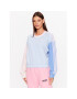 adidas Bluză Essentials 3-Stripes Crop Sweatshirt IC9873 Albastru Loose Fit - Pled.ro