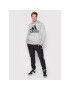 adidas Bluză Essentials Big Logo GK9541 Gri Regular Fit - Pled.ro