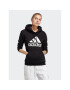 adidas Bluză Essentials Big Logo IB8813 Negru Regular Fit - Pled.ro