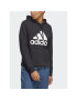 adidas Bluză Essentials Big Logo IC6895 Negru Regular Fit - Pled.ro