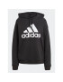 adidas Bluză Essentials Big Logo Oversized French Terry Hoodie HR4934 Negru Loose Fit - Pled.ro