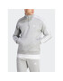 adidas Bluză Essentials Fleece 3-Stripes IJ8905 Gri Regular Fit - Pled.ro