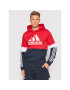 adidas Performance adidas Bluză Essentials Fleece Colorblock H58980 Roșu Regular Fit - Pled.ro