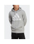 adidas Bluză Essentials French Terry Big Logo Hoodie IC9364 Gri Regular Fit - Pled.ro