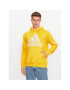 adidas Bluză Essentials French Terry Big Logo Hoodie IC9834 Galben Regular Fit - Pled.ro