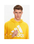 adidas Bluză Essentials French Terry Big Logo Hoodie IC9834 Galben Regular Fit - Pled.ro