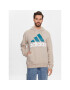 adidas Bluză Essentials French Terry Big Logo Hoodie IJ8584 Bej Regular Fit - Pled.ro