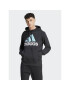 adidas Bluză Essentials Logo Hoodie IJ8574 Negru Regular Fit - Pled.ro