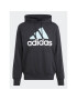 adidas Bluză Essentials Logo Hoodie IJ8574 Negru Regular Fit - Pled.ro