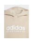 adidas Bluză Fleece IB3233 Bej Loose Fit - Pled.ro