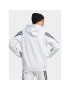 adidas Bluză Future Icons 3-Stripes Full-Zip Hoodie IC8258 Alb Regular Fit - Pled.ro