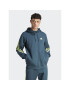 adidas Bluză Future Icons 3-Stripes Full-Zip Hoodie IJ8878 Turcoaz Regular Fit - Pled.ro