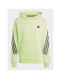 adidas Bluză Future Icons 3-Stripes Hoodie IJ8866 Verde Regular Fit - Pled.ro